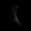Black & Purple | “Studded” Socks - ZANNA