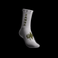 White & Dark Green | “Studded” Sock - ZANNA