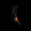 Black & O-Fluo | "Studded" Sock - ZANNA
